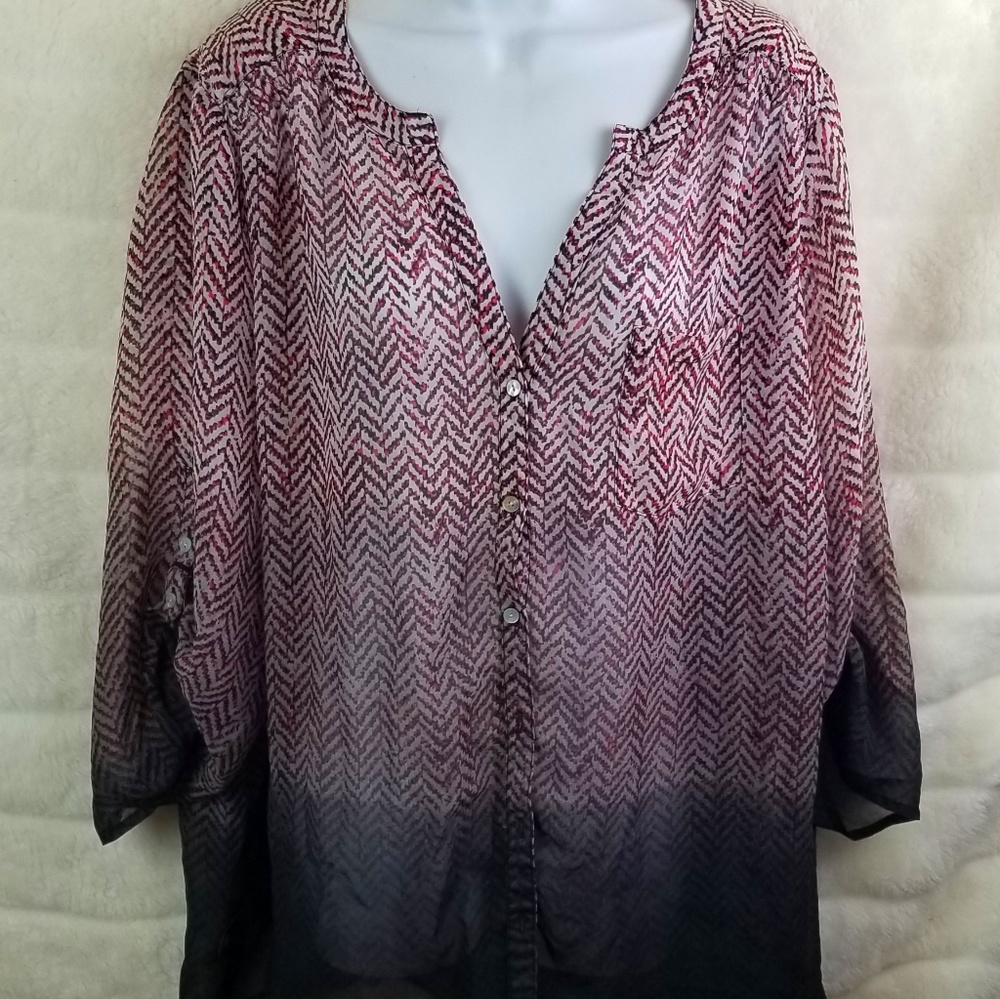 Avenue ombre top